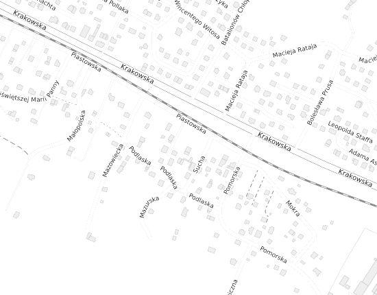 Mapa z adresem organizacji