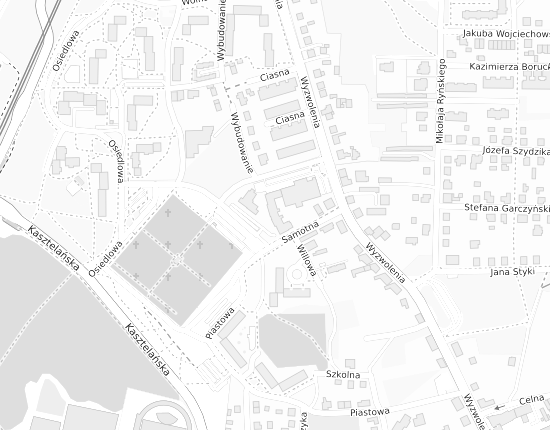 Mapa z adresem organizacji