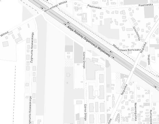 Mapa z adresem organizacji