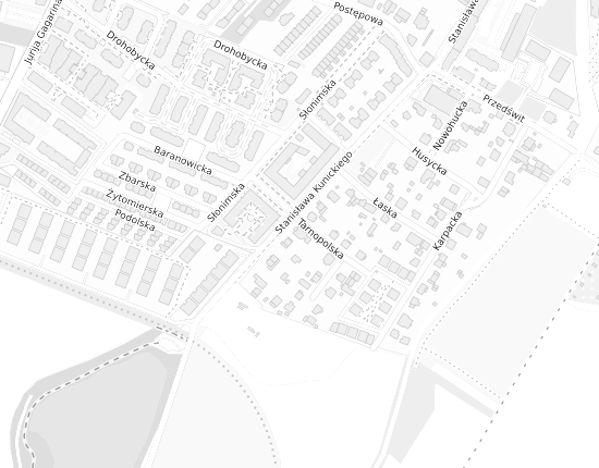 Mapa z adresem organizacji
