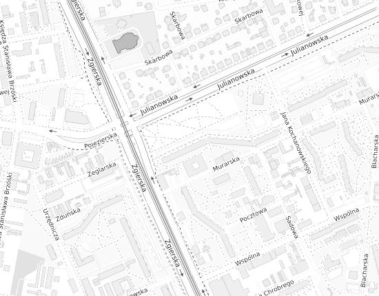 Mapa z adresem organizacji