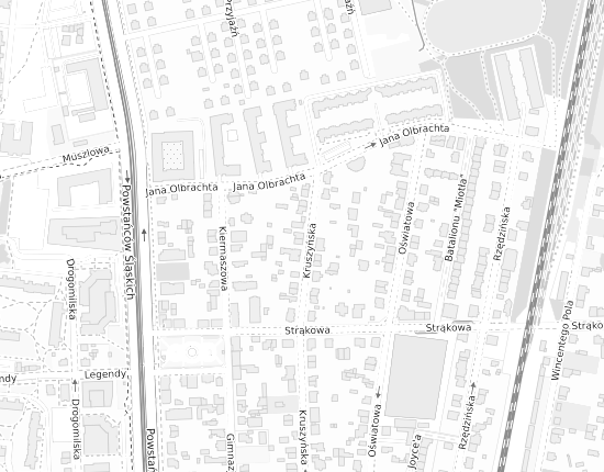 Mapa z adresem organizacji