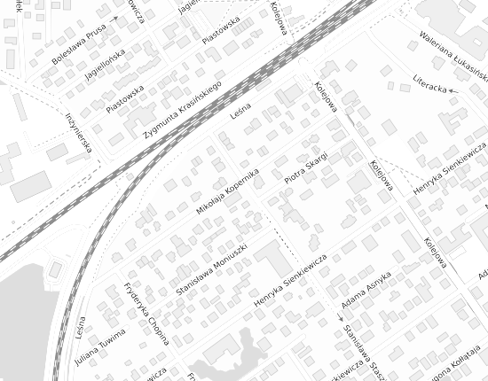 Mapa z adresem organizacji