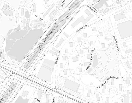 Mapa z adresem organizacji