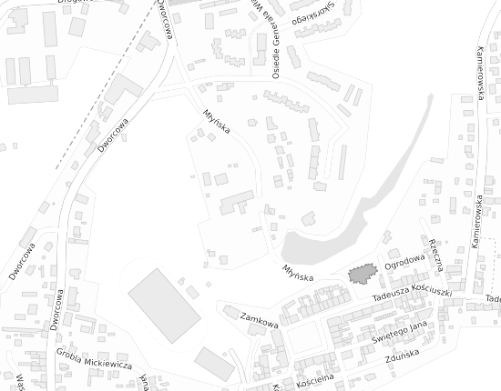 Mapa z adresem organizacji