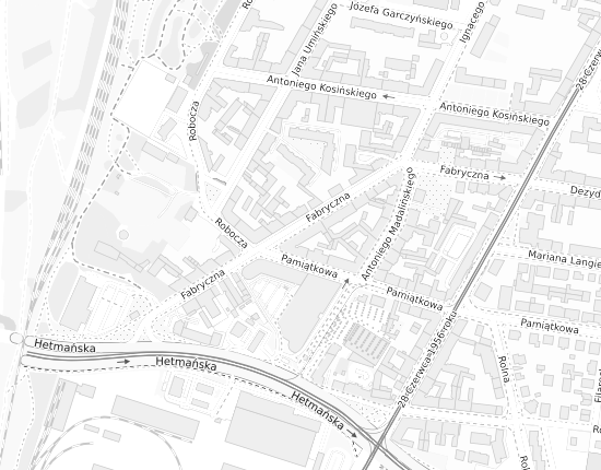 Mapa z adresem organizacji