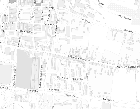Mapa z adresem organizacji