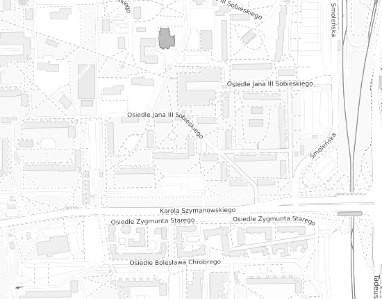 Mapa z adresem organizacji