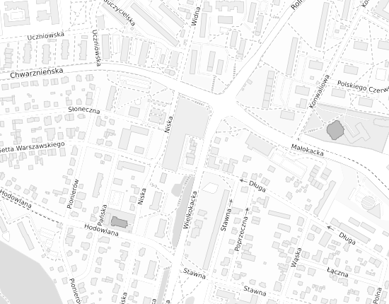 Mapa z adresem organizacji