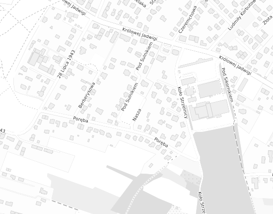 Mapa z adresem organizacji