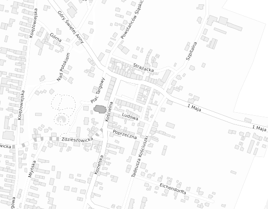 Mapa z adresem organizacji