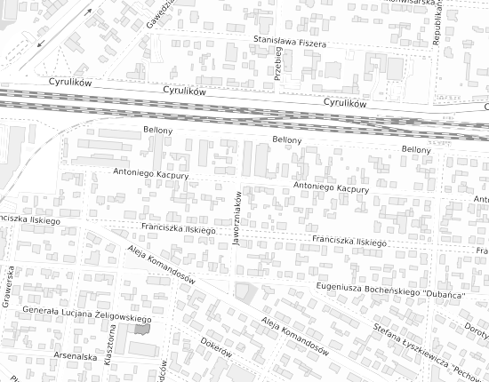 Mapa z adresem organizacji