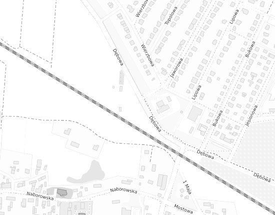 Mapa z adresem organizacji