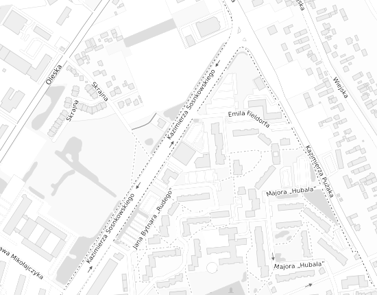 Mapa z adresem organizacji