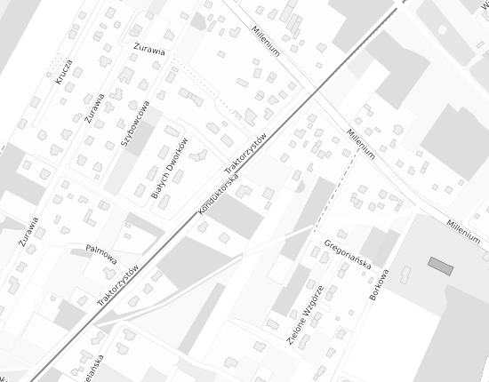Mapa z adresem organizacji