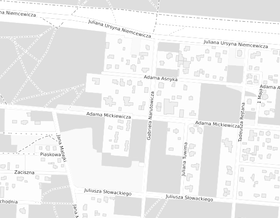 Mapa z adresem organizacji