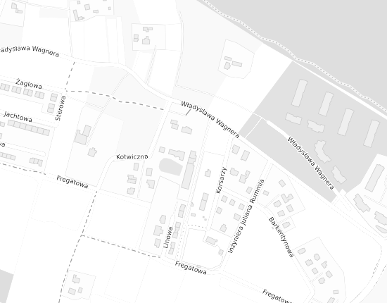 Mapa z adresem organizacji