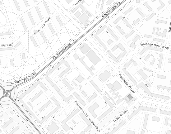Mapa z adresem organizacji