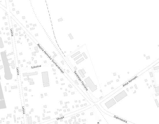 Mapa z adresem organizacji