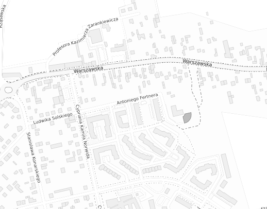 Mapa z adresem organizacji