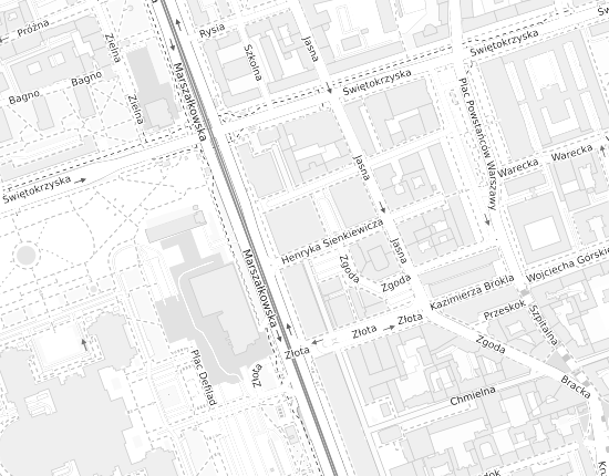 Mapa z adresem organizacji