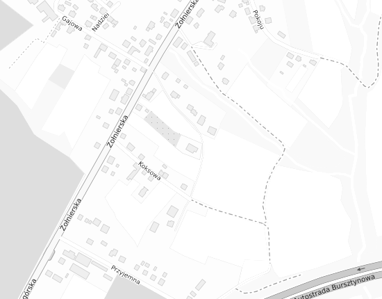 Mapa z adresem organizacji