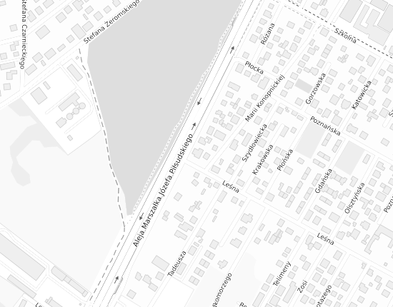 Mapa z adresem organizacji