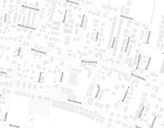 Mapa z adresem organizacji