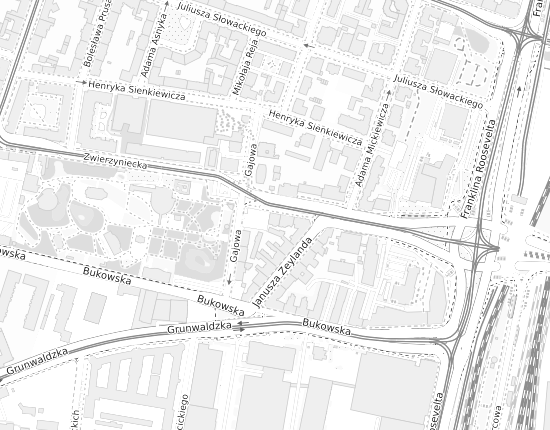 Mapa z adresem organizacji