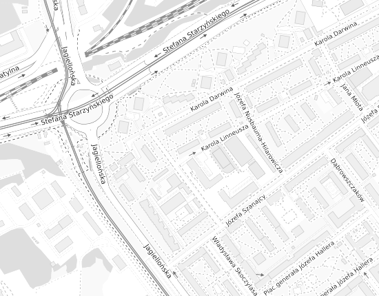 Mapa z adresem organizacji