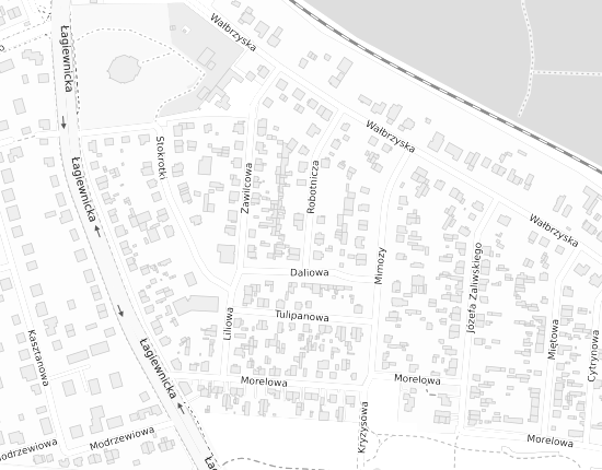 Mapa z adresem organizacji