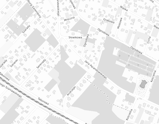 Mapa z adresem organizacji
