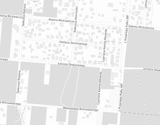 Mapa z adresem organizacji