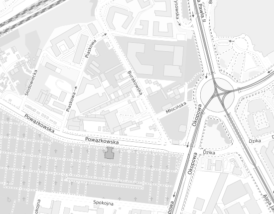 Mapa z adresem organizacji