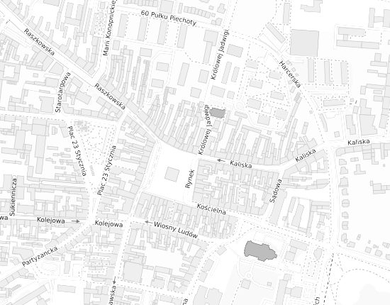 Mapa z adresem organizacji