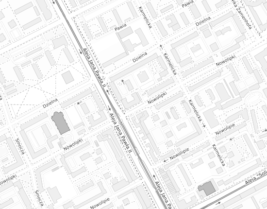 Mapa z adresem organizacji
