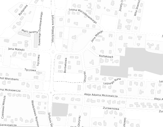 Mapa z adresem organizacji