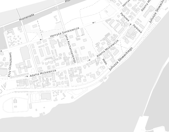 Mapa z adresem organizacji
