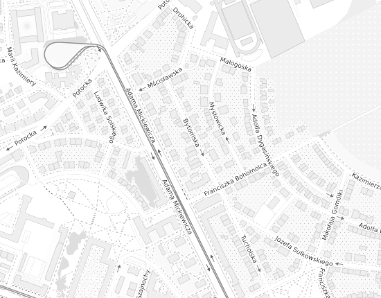 Mapa z adresem organizacji