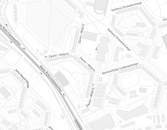 Mapa z adresem organizacji