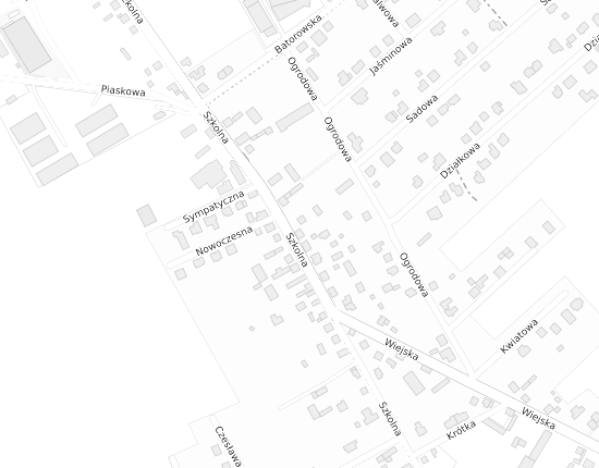 Mapa z adresem organizacji