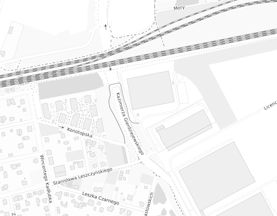 Mapa z adresem organizacji