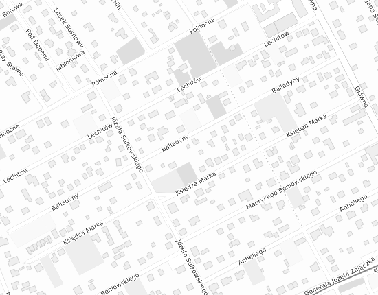 Mapa z adresem organizacji