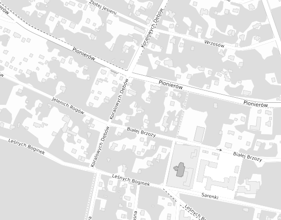 Mapa z adresem organizacji