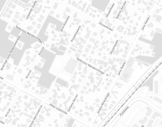 Mapa z adresem organizacji