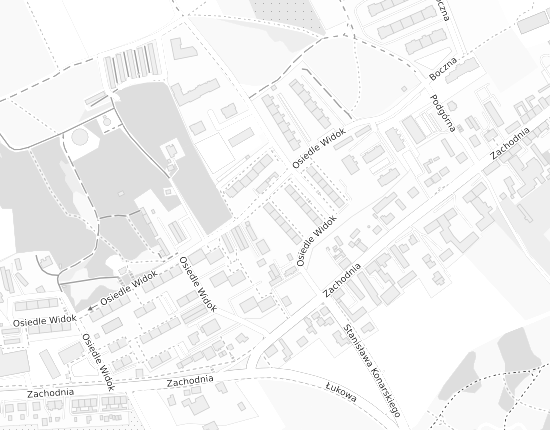 Mapa z adresem organizacji