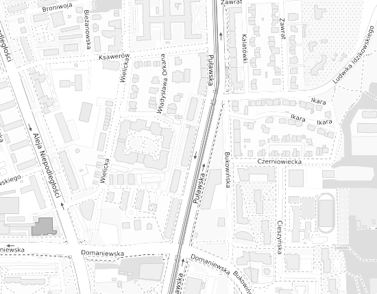 Mapa z adresem organizacji