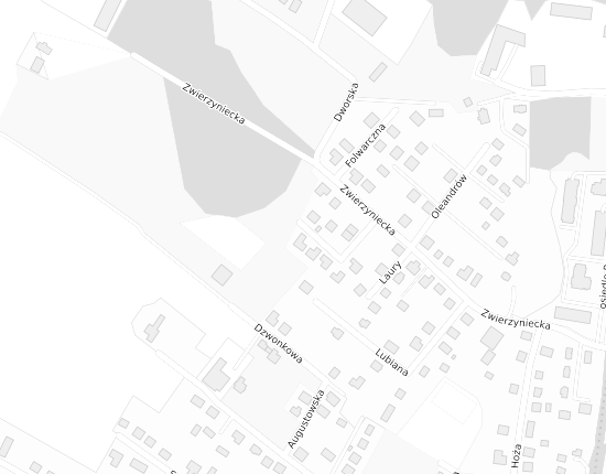 Mapa z adresem organizacji