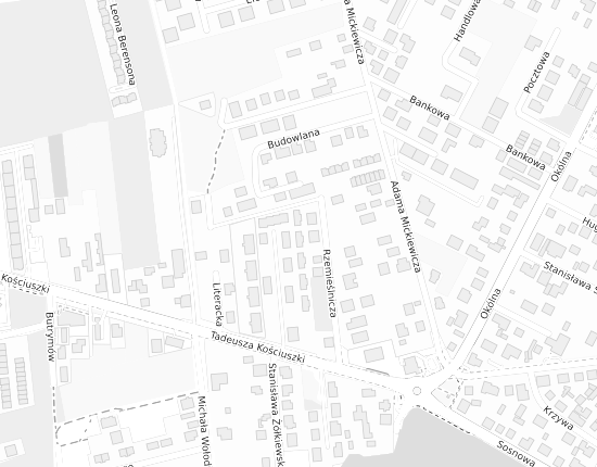 Mapa z adresem organizacji