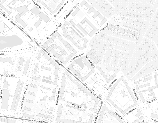 Mapa z adresem organizacji